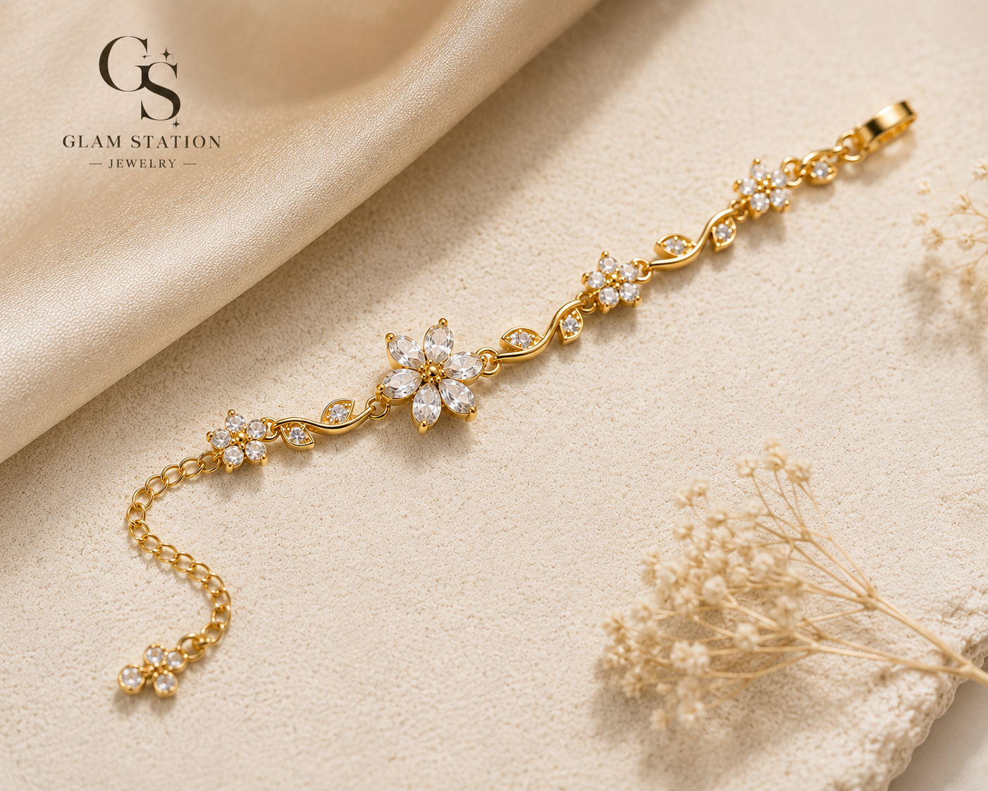 Floral Grace Bracelet