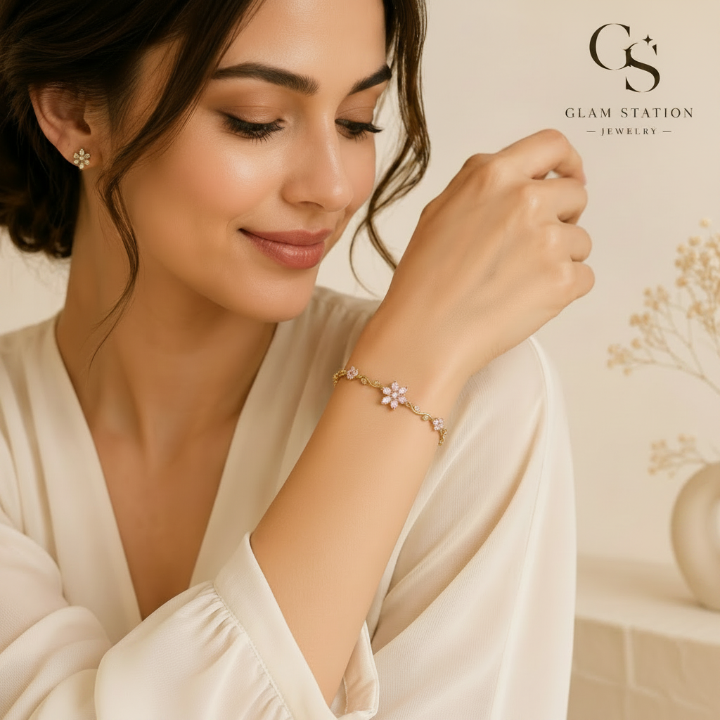 Floral Grace Bracelet